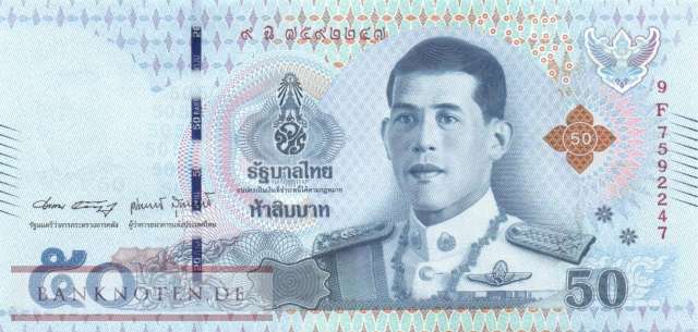 Thailand - 50  Baht (#136b-3_UNC)