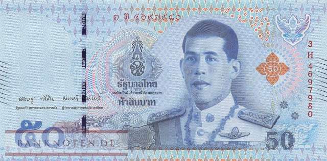 Thailand - 50  Baht (#136b-4_UNC)
