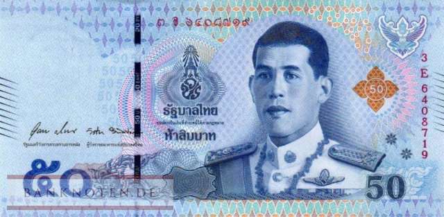 Thailand - 50  Baht (#136b-U88_UNC)