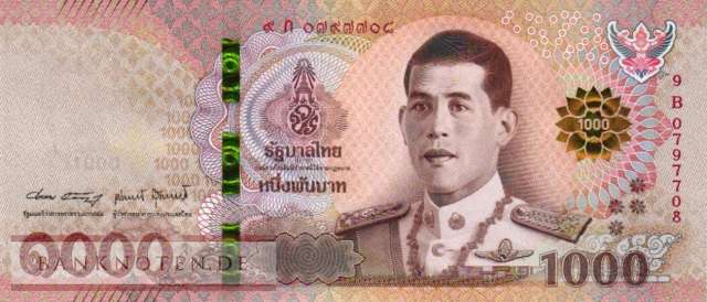 Thailand - 1.000  Baht (#139-U89_UNC)