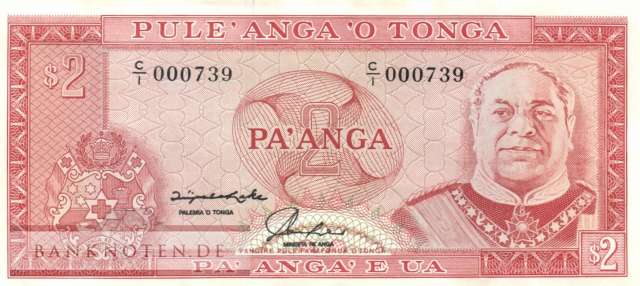 Tonga - 2  Pa'anga (#026_AU)