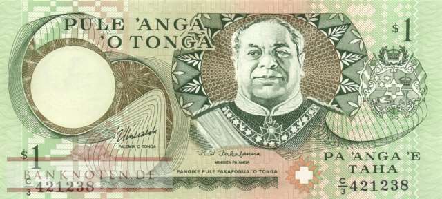 Tonga - 1  Pa'anga (#031c_UNC)