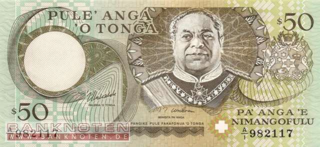 Tonga - 50  Pa'anga (#036_UNC)