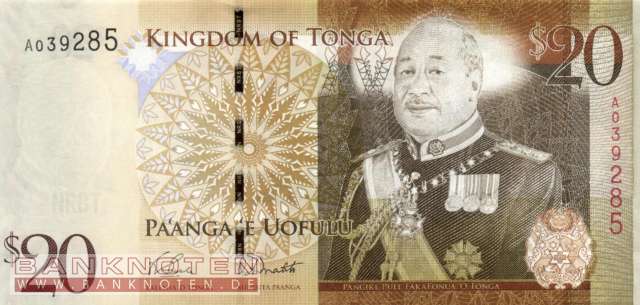Tonga - 20  Pa anga (#041a_UNC)