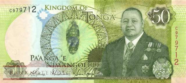 Tonga - 50  Pa anga (#048Aa_UNC)