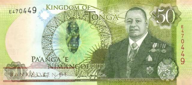 Tonga - 50  Pa anga (#048Ab_UNC)