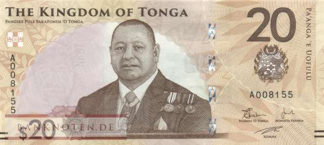Tonga - 20  Pa anga (#053_UNC)