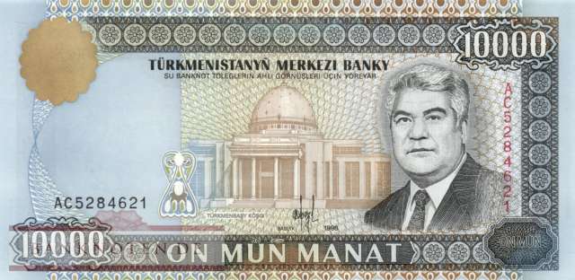 Turkmenistan - 10.000  Manat (#011_UNC)