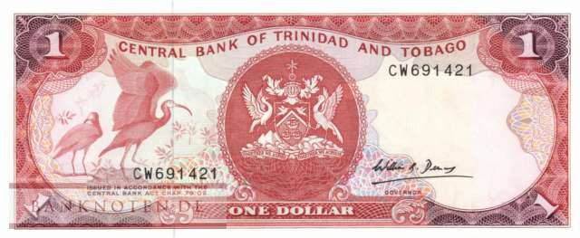 Trinidad and Tobago - 1  Dollar (#036b_XF)