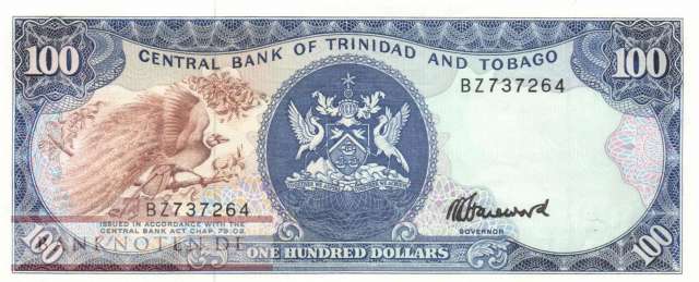 Trinidad and Tobago - 100  Dollars (#040c_AU)