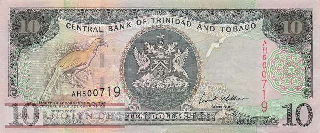 Trinidad and Tobago - 10  Dollars (#043_XF)