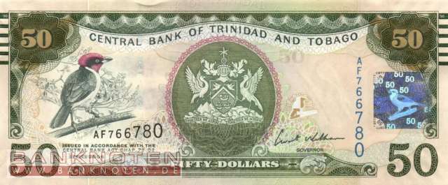 Trinidad and Tobago - 50  Dollars (#050_UNC)