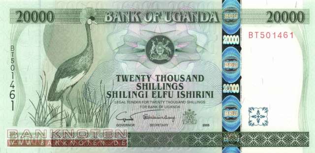Uganda - 20.000  Shillings (#046b_UNC)
