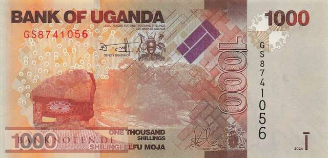 Uganda - 1.000  Shillings (#049h_UNC)