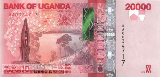 Uganda - 20.000  Shillings (#053a_UNC)