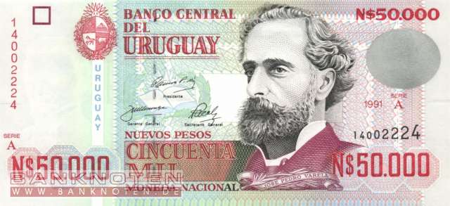 Uruguay - 50.000  Nuevos Pesos (#070b_UNC)