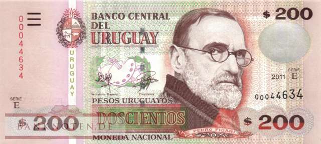 Uruguay - 200  Pesos Uruguayos (#089c_UNC)
