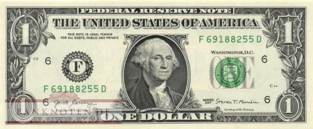 USA - 1  Dollar (#544-F_UNC)