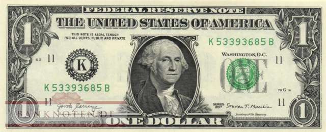 USA - 1  Dollar (#544-K_UNC)
