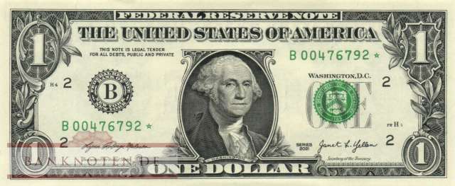 USA - 1  Dollar - re (#549-B-R_UNC)