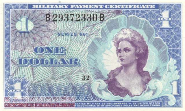 USA - 1  Dollar (#M68_UNC)