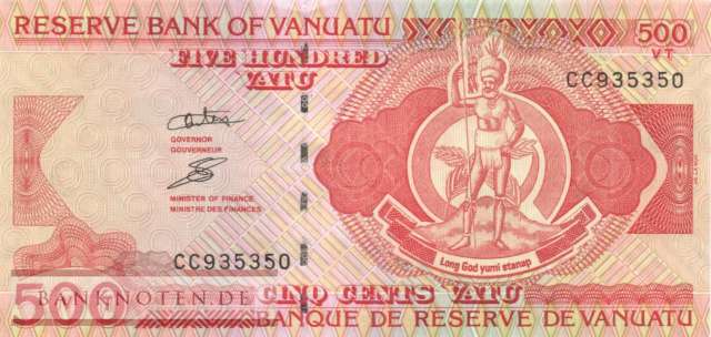 Vanuatu - 500  Vatu (#005c_UNC)