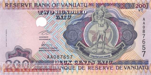 Vanuatu - 200  Vatu (#008a_UNC)