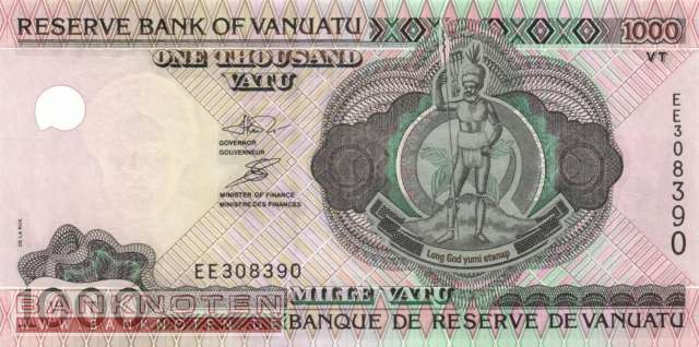 Vanuatu - 1.000  Vatu (#010a_UNC)