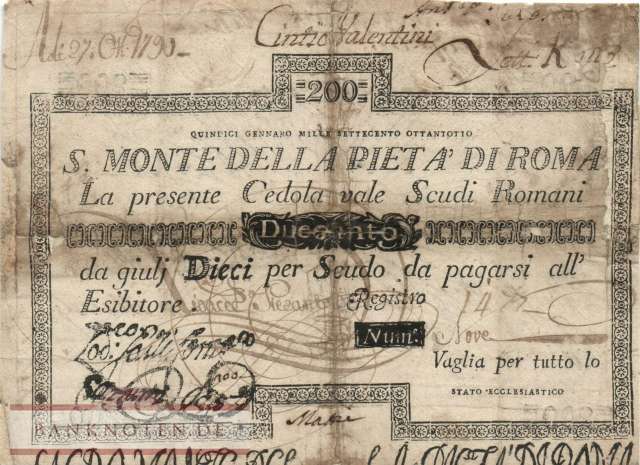 Vatican - 200  Scudi (#S364-88_G)
