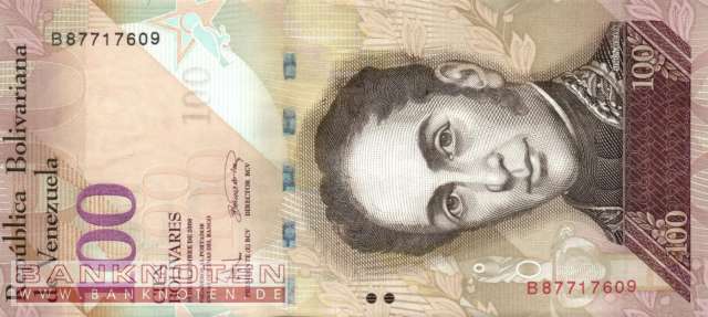 Venezuela - 100  Bolivares (#093b_UNC)