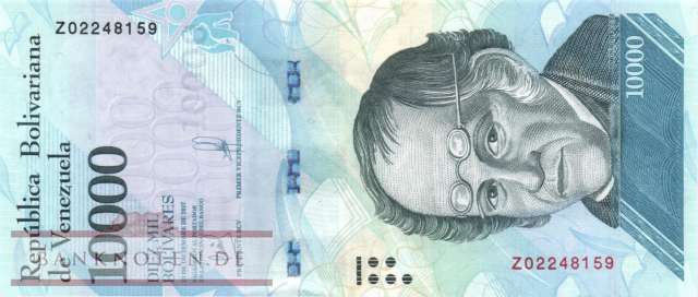 Venezuela - 10.000  Bolivares - Ersatzbanknote (#098bR_UNC)
