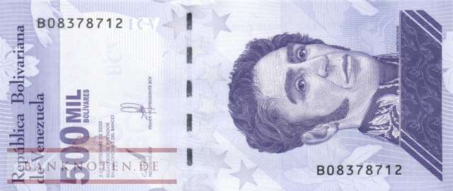 Venezuela - 500.000  Bolivares (#113-2_UNC)