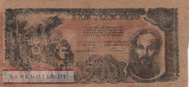 Vietnam - 500  Dong (#031a_F)