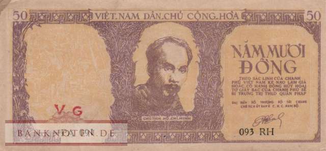 Vietnam - 50  Dong (#039_F)