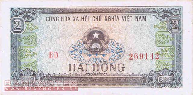 Vietnam - 2 Dong (#085a_AU)