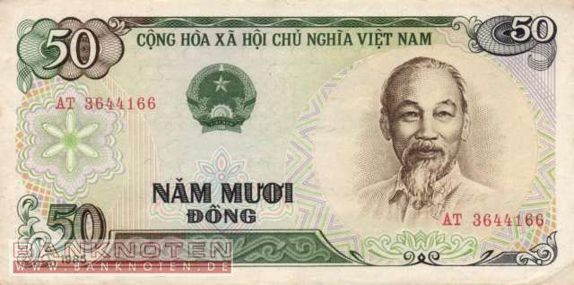 Vietnam - 50  Dong (#096a_XF)