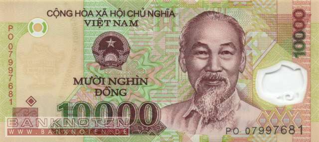 Vietnam - 10.000  Dong (#119b_UNC)