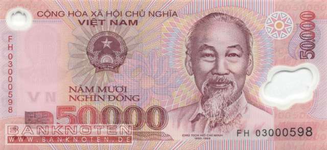 Vietnam - 50.000  Dong (#121a_UNC)