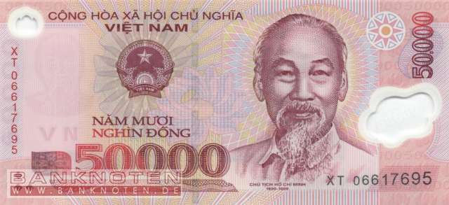 Vietnam - 50.000  Dong (#121d_UNC)