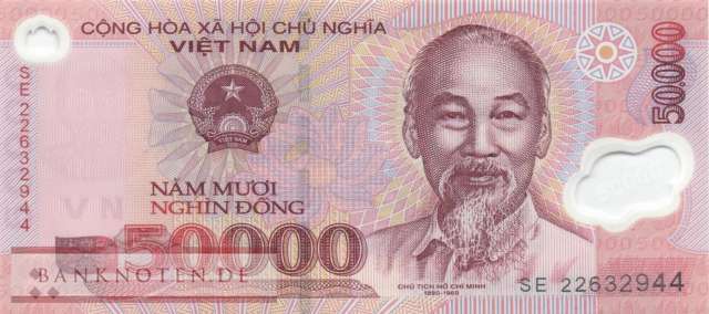 Vietnam - 50.000  Dong (#121p_UNC)