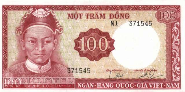 Vietnam/Süd - 100  Dong (#019a_XF)