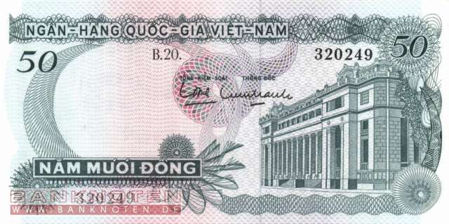 Vietnam/Süd - 50  Dong (#025a_AU)