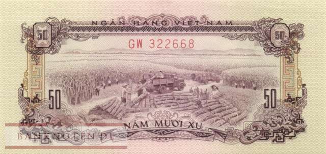 Vietnam/Süd - 50  Xu (#039a_UNC)