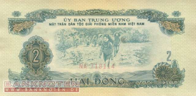 Vietnam/Süd - 2  Dong (#R005_AU)