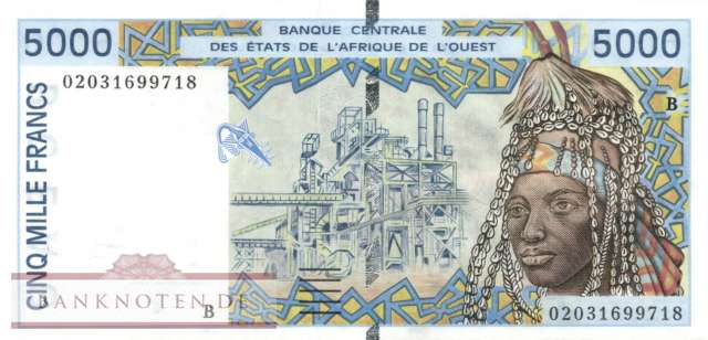 Benin - 5.000  Francs (#213Bl_UNC)