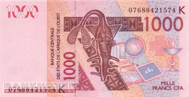 Senegal - 1.000  Francs (#715Ke_UNC)