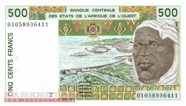 Togo - 500  Francs (#810Tl_UNC)