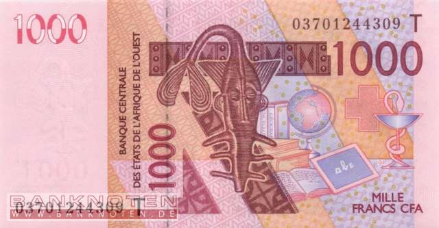 Togo - 1.000 Francs (#815Ta_UNC)