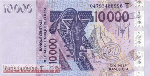 Togo - 10.000  Francs (#818Tb_UNC)