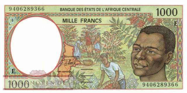 Cameroon - 1.000  Francs (#202Eb_UNC)